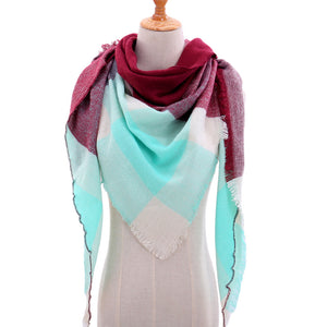 Triangle Tassel Scarf (Available in Multiple Colors)