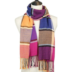 Long Wrap Tassel Scarf (Available in Multiple Colors)