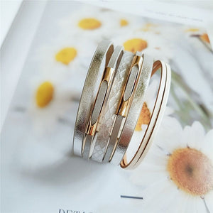 Layered Cuff Bracelet (Available in Multiple Colors)