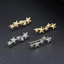 Load image into Gallery viewer, 5 Star Stud Earrings (Available in Multiple Colors)
