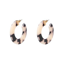Load image into Gallery viewer, C-Shaped Hoop Earrings (Available in Multiple Colors)
