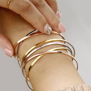 C Shaped Bracelet (Available in Multiple Colors)
