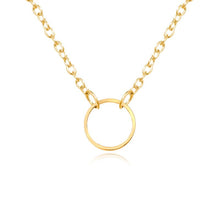 Load image into Gallery viewer, Circle Chain Necklace (Available in multiple colors)
