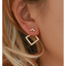 Load image into Gallery viewer, Diamond Shaped Cut-Out Earrings (Available in Multiple Colors)
