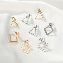 Load image into Gallery viewer, Diamond Shaped Cut-Out Earrings (Available in Multiple Colors)
