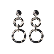 Load image into Gallery viewer, Geometric Circle Earrings (Available in Multiple Colors)
