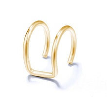 Load image into Gallery viewer, Geometric Shaped Earring Cuff (Available in Multiple Colors)
