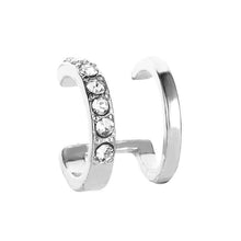 Load image into Gallery viewer, Geometric Shaped Rhinestone Earring Cuff (Available in Multiple Colors)
