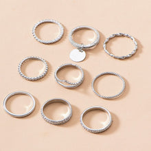 Load image into Gallery viewer, Medallion Ring Set (Available in Multiple Colors)
