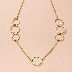 Multi-circle Chain Necklace