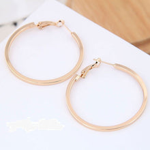 Load image into Gallery viewer, Thick Hoop Earrings (Available in Multiple Colors)
