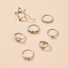 Load image into Gallery viewer, Love Star Ring Set
