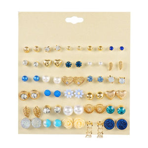 Stud Earring Set (Available in Multiple Colors)