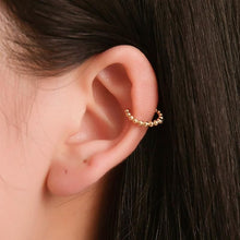 Load image into Gallery viewer, U-Shaped Bead Earring Cuff (Available in Multiple Colors)

