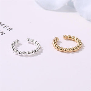 U-Shaped Bead Earring Cuff (Available in Multiple Colors)